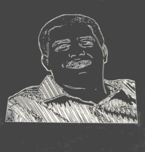 Mirror Etching - Zack